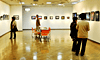 千歳市内のアマカメラクラブの写真展