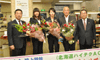 アジア最速、福島千里選手が凱旋報告