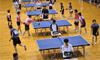 白熱したラリーを展開「市民卓球大会」