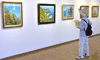 市民ギャラリーで第28回 パレット展